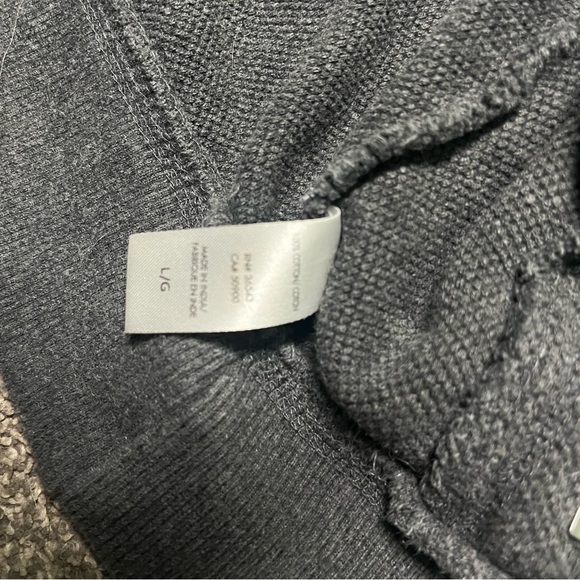 Calvin Klein Mock Neck Full Zip-Up Sweater - Picture 7 of 8